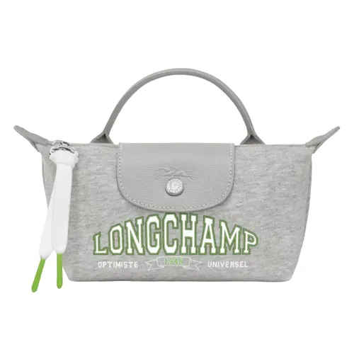 Longchamp - Túi Xách Tay Nữ Longchamp Le Pliage Collection Grey Màu Xám - Vua Hàng Hiệu