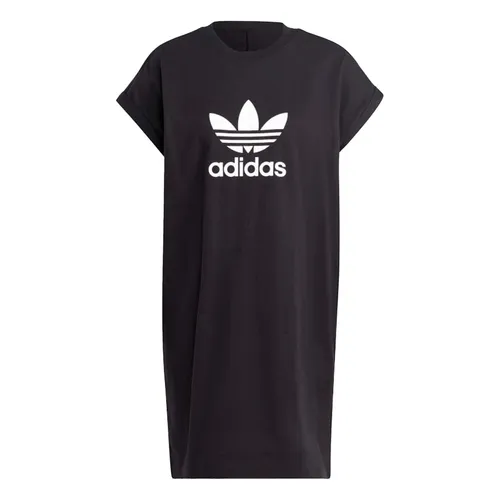 Thời trang Adidas Váy suông - Váy Suông Adidas Classics Adicolor Dress IC5483 Màu Đen Size XXS - Vua Hàng Hiệu