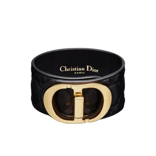 Trang sức Dior Vòng đeo tay - Vòng Đeo Tay Nữ Dior 30 Montaigne Bracelet Màu Đen Size S - Vua Hàng Hiệu