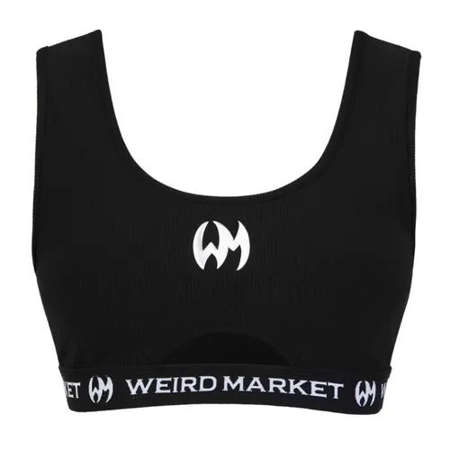 Pickleball Nữ Áo ba lỗ - Áo Ba Lỗ Nữ Weird Market Moonless Night Pickleball Top Màu Đen Size S - Vua Hàng Hiệu