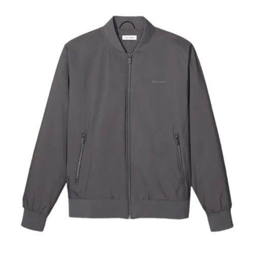Áo Khoác Nam Calvin Klein CK Matte Bomber Jacket 40FP512-021 Màu Xám Size S - Thời trang - Vua Hàng Hiệu