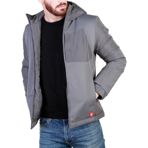 Thời trang - Áo Khoác Nam Sparco Men's Slim Fit Jacket GRENWOOD_GREY Màu Xám Size M - Vua Hàng Hiệu