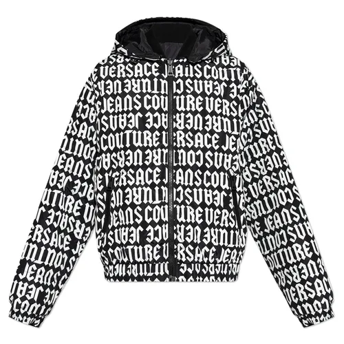 Áo Khoác Nam Versace Jeans Couture Black Reversible Jacket With Logo 77GAUD16 CQD53 L01 Màu Đen Trắng Size 44 - Thời trang - Vua Hàng Hiệu