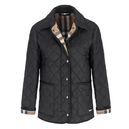 Thời trang - Áo Khoác Nữ Burberry In Black 80841941 Màu Đen Size S - Vua Hàng Hiệu