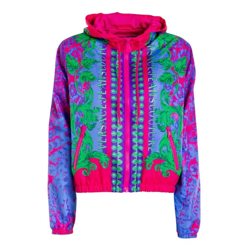 Thời trang - Áo Khoác Nữ Versace Jeans Couture Regular 76HAS400 CQ04S 401 Phối Màu Size 38 - Vua Hàng Hiệu