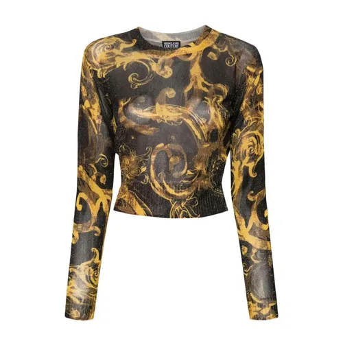 Áo Len Nữ Versace Jeans Couture 76HAFM23 CMN45 G89 Màu Đen Size XS - Thời trang - Vua Hàng Hiệu