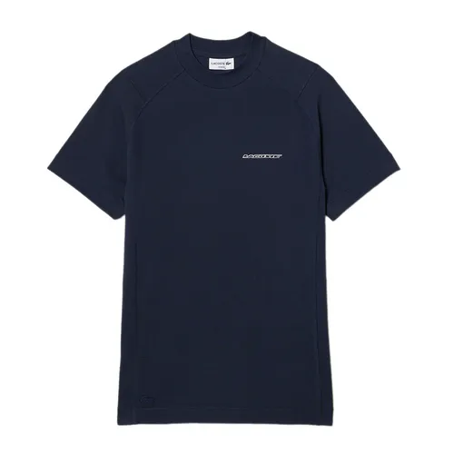 Thời trang - Áo Phông Nam Lacoste Men's Slim Fit Organic Cotton Piqué T-shirt TH6702-51 KXE Màu Xanh Đậm Size 3 - Vua Hàng Hiệu