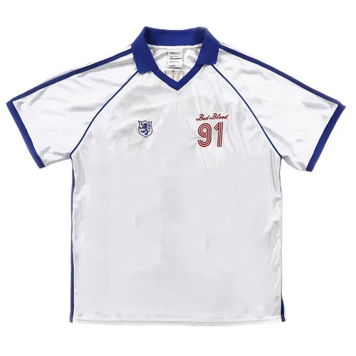 Badblood - Áo Polo Badblood 91 Soccer Shirt W-Tee24-057 Màu Trắng - Vua Hàng Hiệu