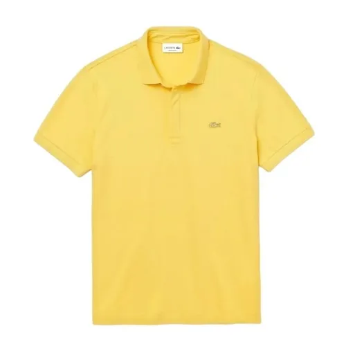 Thời trang Lacoste Vàng - Áo Polo Nam Lacoste Regular Fit Shirt PH5522 Z0A Màu Vàng Size 3 - Vua Hàng Hiệu