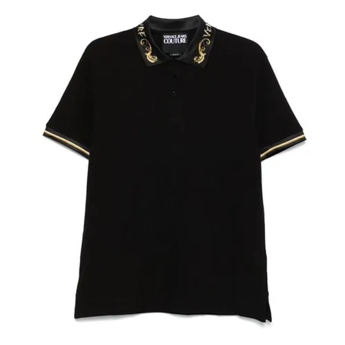 Áo Polo Nam Versace Classic Fit 77GAGT06 CJ01T G89 Màu Đen Size S