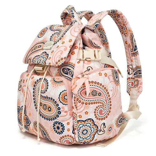 Balo Nữ Venuco Khóa Cài Backpack P30B223 Màu Hồng