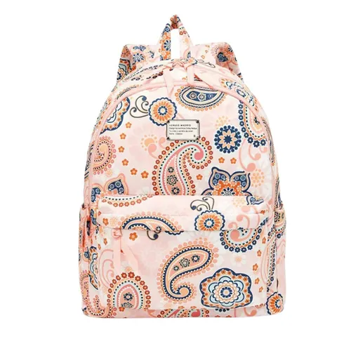 Balo Nữ Venuco Khóa Kéo Backpack P30B224 Màu Hồng