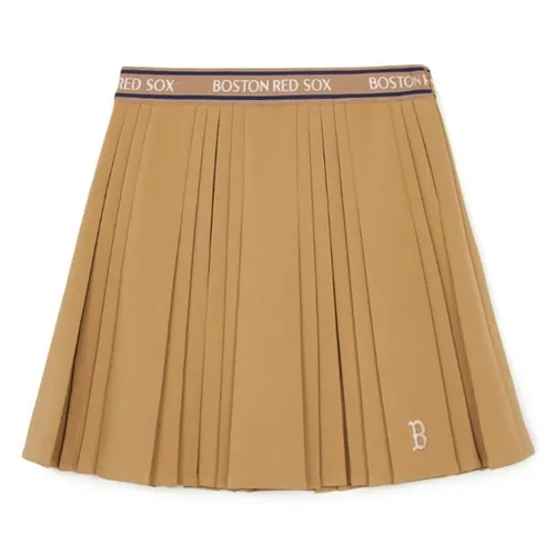 Thời trang MLB Korea Chân váy - Chân Váy MLB Varsity Sportive New York Yankees Skirts 3FSKV0144 43BGS Beige Màu Be Nâu Size XS - Vua Hàng Hiệu