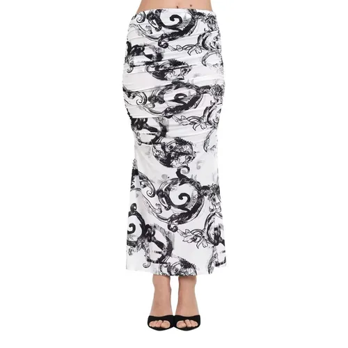 Chân Váy Nữ Versace Jeans Couture 76HAE804 JS291 003 Màu Trắng Size 38 - Thời trang - Vua Hàng Hiệu