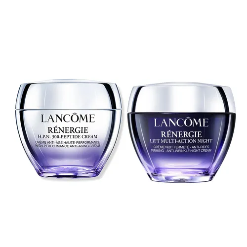 Mỹ phẩm Lancôme Pháp - Combo Kem Dưỡng Da Ngày Và Đêm Lancôme Rénergie H.P.N. 300-Peptide Cream SPF25 + Rénergie Lift Multi-Action Night Cream (2 x 50ml) - Vua Hàng Hiệu