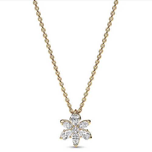 Trang sức - Dây Chuyền Nữ Pandora Sparkling Herbarium Cluster Pendant Necklace 362387C01 Màu Vàng Gold - Vua Hàng Hiệu