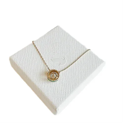 Dây Chuyền Nữ Swarovski Oxygen Necklace Sml Dc Cry/Bzir/Gos 5481256 Màu Vàng - Trang sức - Vua Hàng Hiệu
