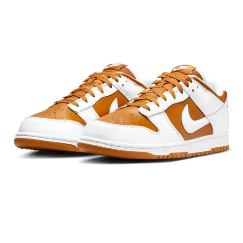 Giày Thể Thao Nam Nike Dunk Low FQ6965-700 Màu Nâu Phối Trắng Size 38.5 - Giày - Vua Hàng Hiệu