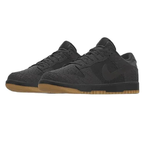 Giày Thể Thao Nam Nike Dunk Low Premium Màu Đen Size 38