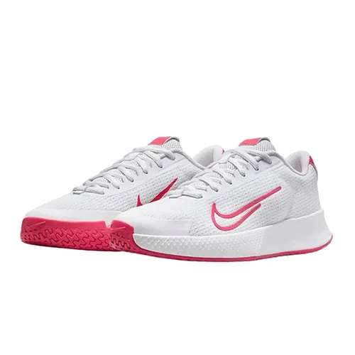 Pickleball - Giày Pickleball Nữ Nike Court Vapor Lite 2 DV2019 108 Màu Trắng Hồng - Vua Hàng Hiệu