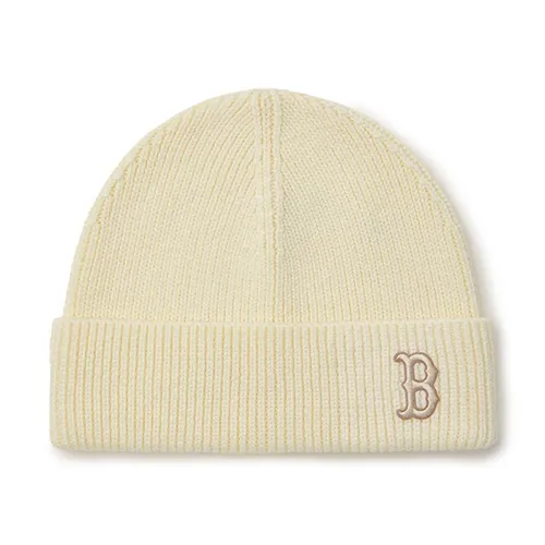 Mũ Len MLB Candy Mid Beanie Boston RedSox 3ABNBM146-43CRD Màu Trắng Kem - Mũ nón - Vua Hàng Hiệu