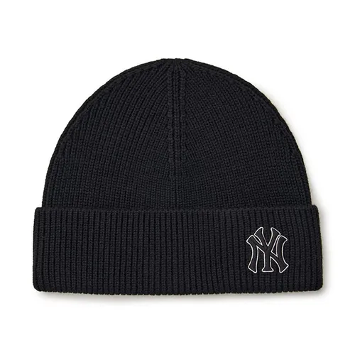 Mũ nón - Mũ Len MLB Candy Mid Beanie New York Yankees 3ABNBM146-50BKS Màu Đen - Vua Hàng Hiệu