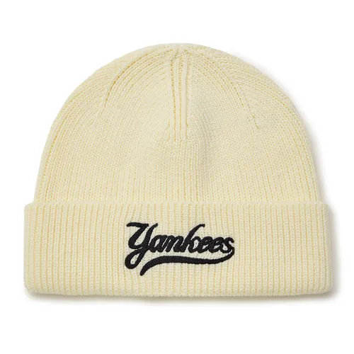 Mũ nón - Mũ Len MLB Varsity Culsive Mid Vinnie New York Yankees 3ABNVM146-50CRD Màu Be - Vua Hàng Hiệu