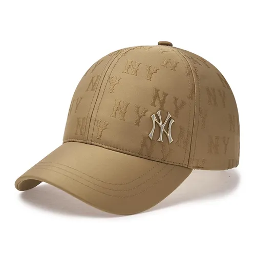 Mũ MLB Classic Monogram Tonton 3D Embo Cap New York Yankees 3ACPM034N-50BGS Màu Be