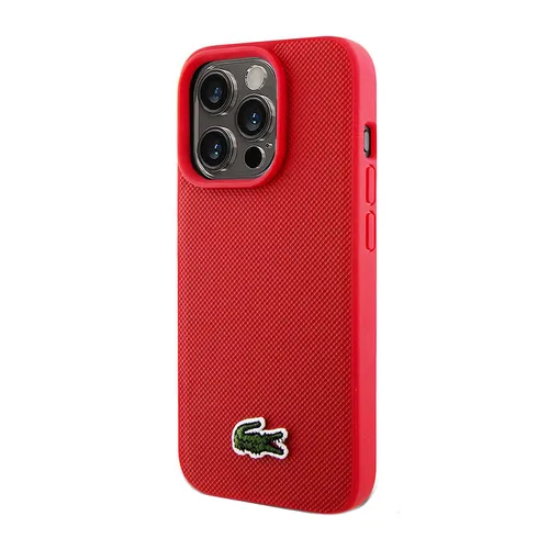Phụ Kiện Công Nghệ Ốp lưng - Ốp Điện Thoại Lacoste Iconic Logo Cover Iphone 16 Pro Max Case Màu Đỏ - Vua Hàng Hiệu