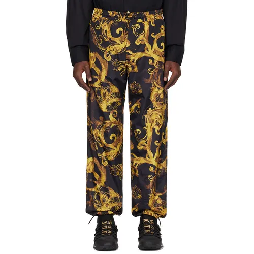 Quần Dài Nam Versace Jeans Couture Watercolor Couture Trousers 76GAA102 CQS85 G89 Màu Đen Vàng Size 44 - Thời trang - Vua Hàng Hiệu