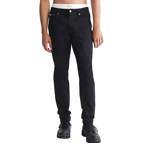Quần Jean Calvin Klein CK Slim Fit Forever Black 40JP717001 Màu Đen Size 32 - Thời trang - Vua Hàng Hiệu