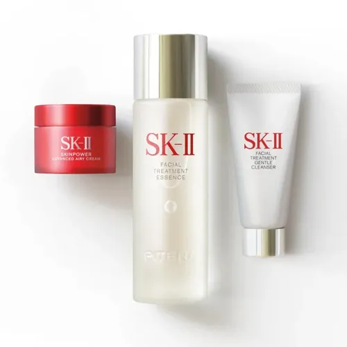 Set Dưỡng Da SK-II Pitera Youth Essentials 3 Món (Sữa Rửa Mặt + Nước Thần + Kem Dưỡng)