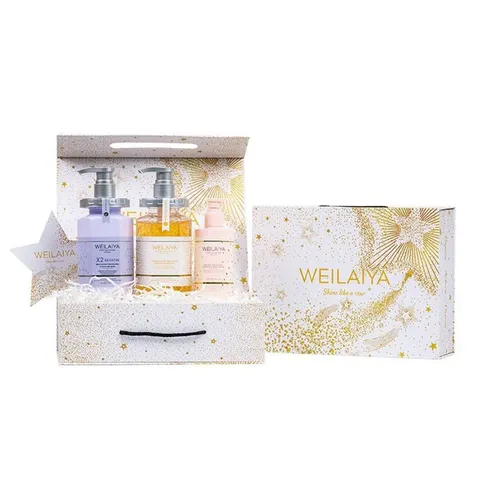 Mỹ phẩm Weilaiya - Set Dưỡng Thể Weilaiya Shine Like A Star 3 Món - Vua Hàng Hiệu