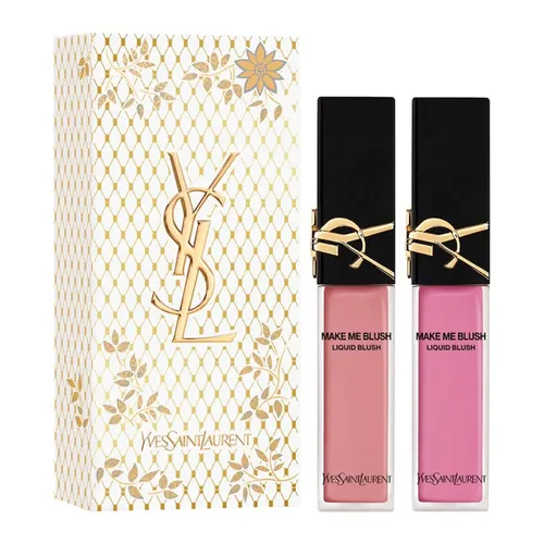Trang điểm Bộ sản phẩm - Set Phấn Má Hồng Dạng Kem Yves Saint Laurent YSL Make Me Blush Liquid Blush Duo (44 Nude Lavalliere + 66 Fuchsia Fling) - Vua Hàng Hiệu