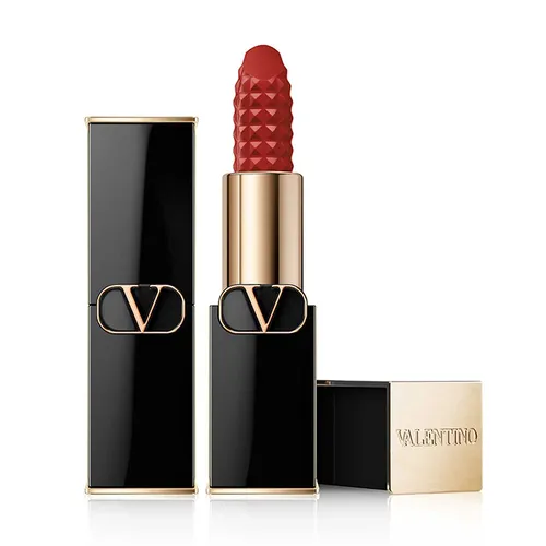 Son Môi Valentino Son lì - Son Valentino Rosso Matte Lipstick 111A Undressed Velvet Màu Đỏ Hồng Đất - Vua Hàng Hiệu