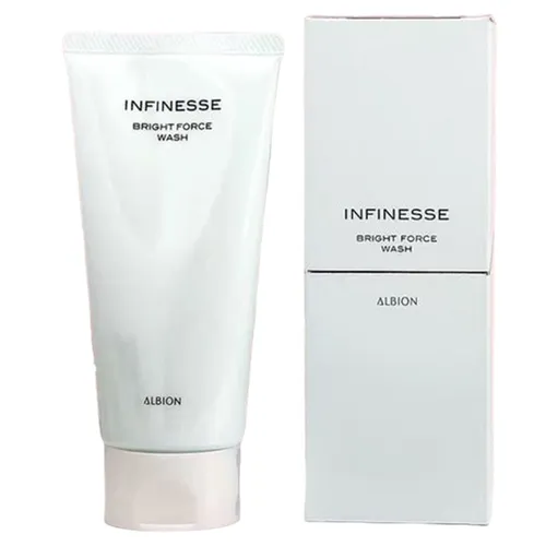 Mỹ phẩm Albion - Sữa Rửa Mặt Albion Infinesse Bright Force Wash Hỗ Trợ Sáng Da, Sạch Sâu Lỗ Chân Lông 120g - Vua Hàng Hiệu