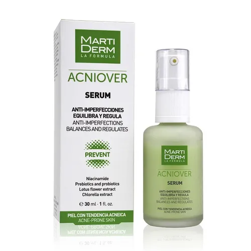 Martiderm - Tinh Chất Hỗ Trợ Giảm Mụn Và Kiềm Dầu MartiDerm Acniover Serum 30ml - Vua Hàng Hiệu