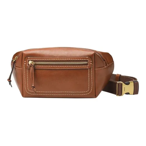 Túi xách - Túi Đeo Chéo Nam Fossil Fletcher Sling Crossbody Bag MBG9612210 Màu Nâu - Vua Hàng Hiệu