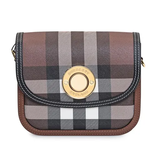 Túi Đeo Chéo Nữ Burberry Note Satchel Bag Màu Nâu