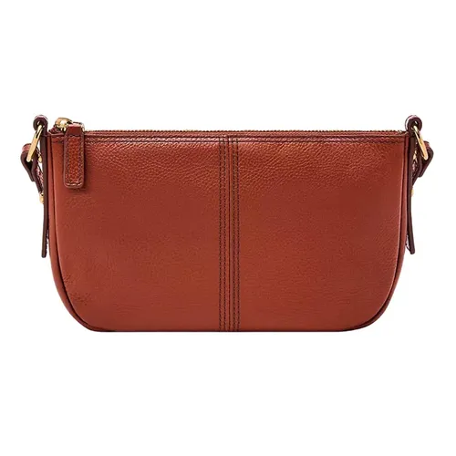 Túi Đeo Chéo Nữ Fossil Jolie Leather Small Crossbody ZB11097223 Màu Đỏ Nâu