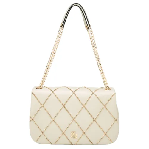 Túi Đeo Chéo Nữ Lyn Tina L Shoulder Bags LL24FBF099 Màu Xám Be