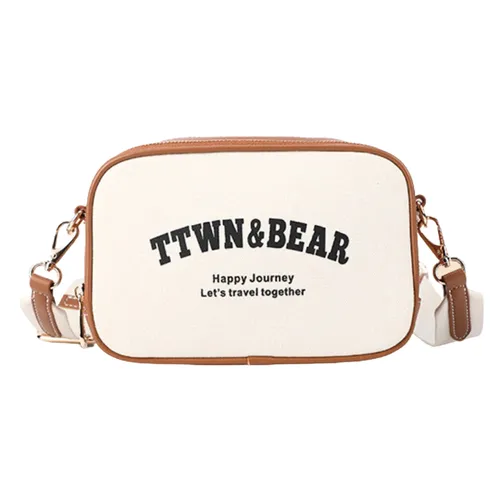 Túi Đeo Chéo Nữ TTWN BEAR TN3564-10040 Màu Be Nâu