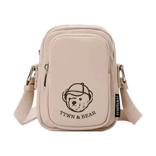 Túi Đeo Chéo Nữ TTWN BEAR TN3759 TN3759-10030 Màu Trà Sữa