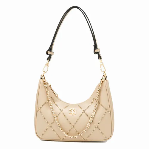 Túi Đeo Vai Nữ Lyn Tina S Shoulder Bags LL24FBF100 Beige Màu Be