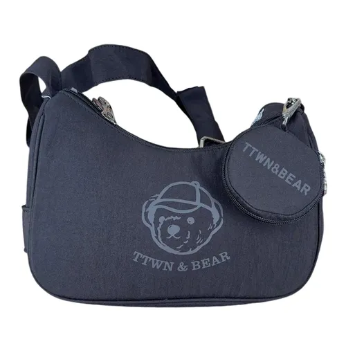 Túi Đeo Vai Nữ TTWN Bear Original TN3740-20010 Tas Sling Màu Đen