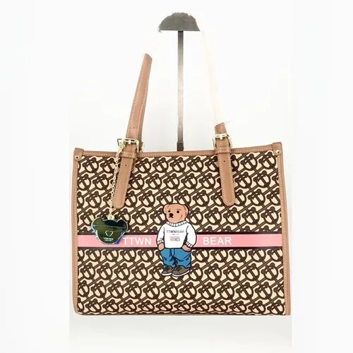 Túi Tote Nữ TTWN BEAR TN2247 Màu Nâu