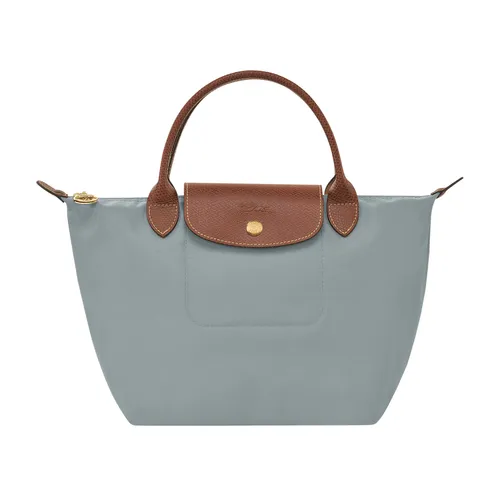 Túi xách - Túi Xách Tay Nữ Longchamp Le Pliage Original S Handbag L1621089P80 Acier Màu Xanh Xám - Vua Hàng Hiệu
