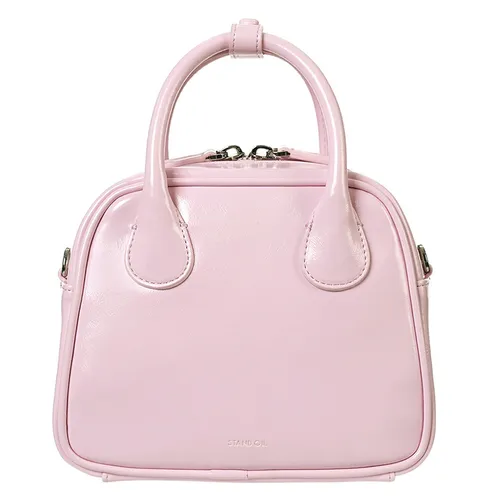 Túi xách - Túi Xách Tay Nữ Stand Oil Momo Bag Mini Baby Pink Màu Hồng - Vua Hàng Hiệu