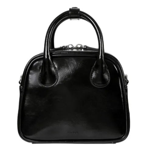 Túi xách - Túi Xách Tay Nữ Stand Oil Momo Bag Mini Black Màu Đen - Vua Hàng Hiệu