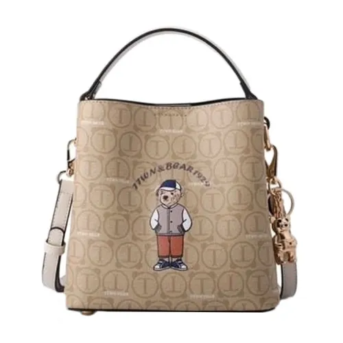 Túi Xách Tay Nữ TTWN BEAR TN3276-17930 Màu Nâu Khaki
